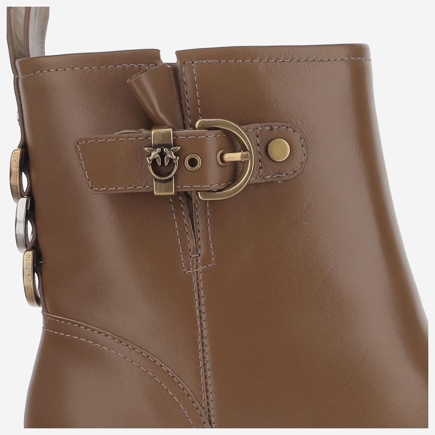 STIVALETTI MIA 21 IN PELLE SD0409 P001GU8 PINKO