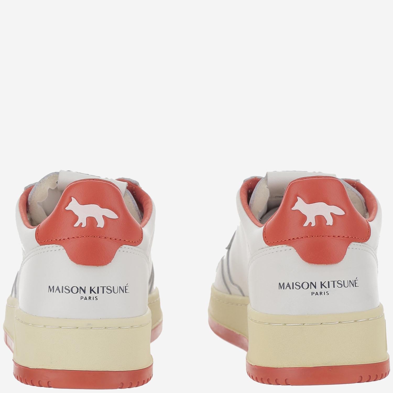 SNEAKERS LOW MEDIALIST MAISON KITSUNÉ x AUTRY AULMMK02 WHTRED AUTRY