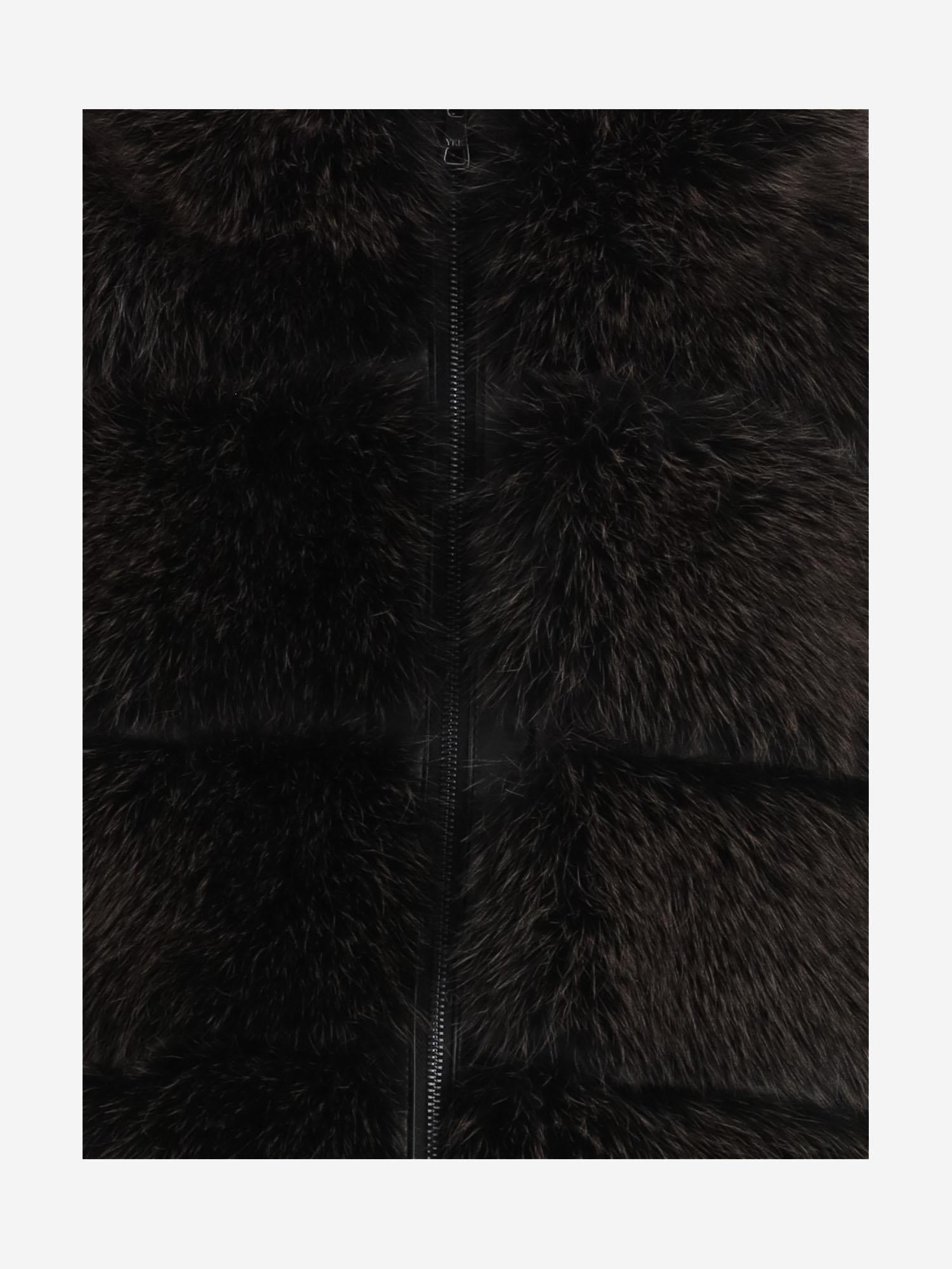 CAPPOTTO IN PELLICCIA SINTETICA CON ZIP AH126 FFX005 UNCOMMON