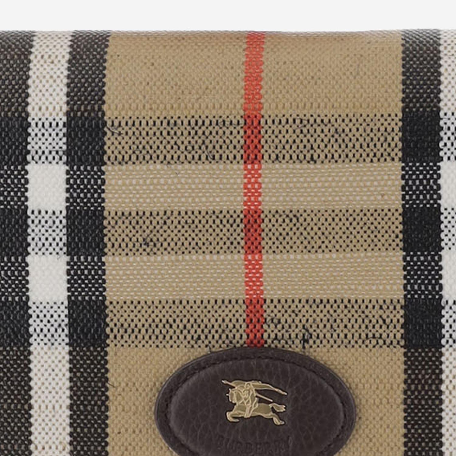 Portafoglio continental Highlands 8112277 SAND BURBERRY