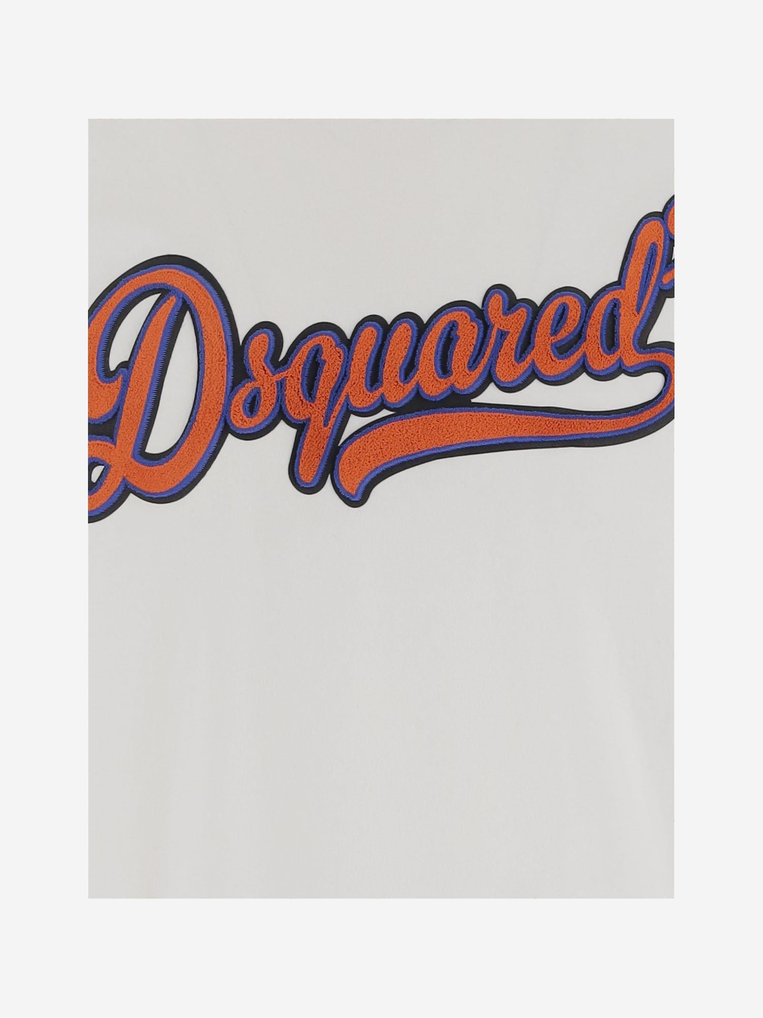 T-SHIRT IN COTONE CON LOGO S74GD1435 S24583100 DSQUARED2