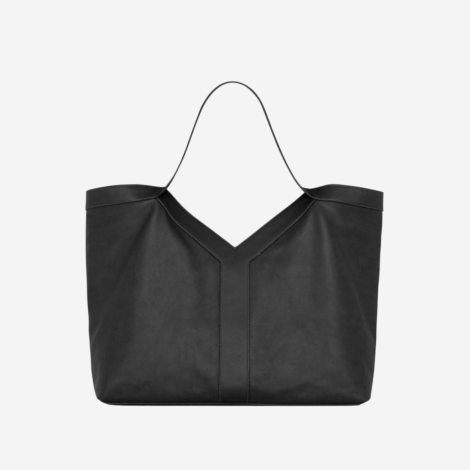 BORSA TOTE Y GRANDE IN PELLE 820672 AAEIF1000 SAINT LAURENT