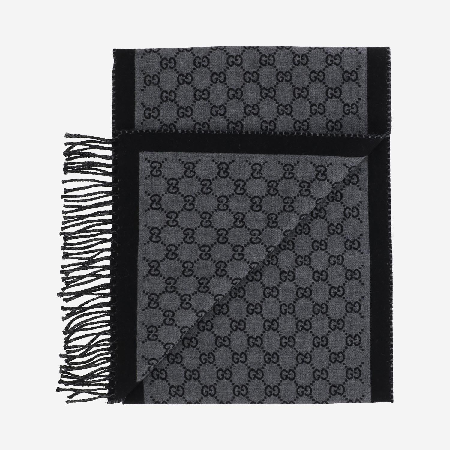 Sciarpa in jacquard di lana GG 835534 4G2001360 GUCCI