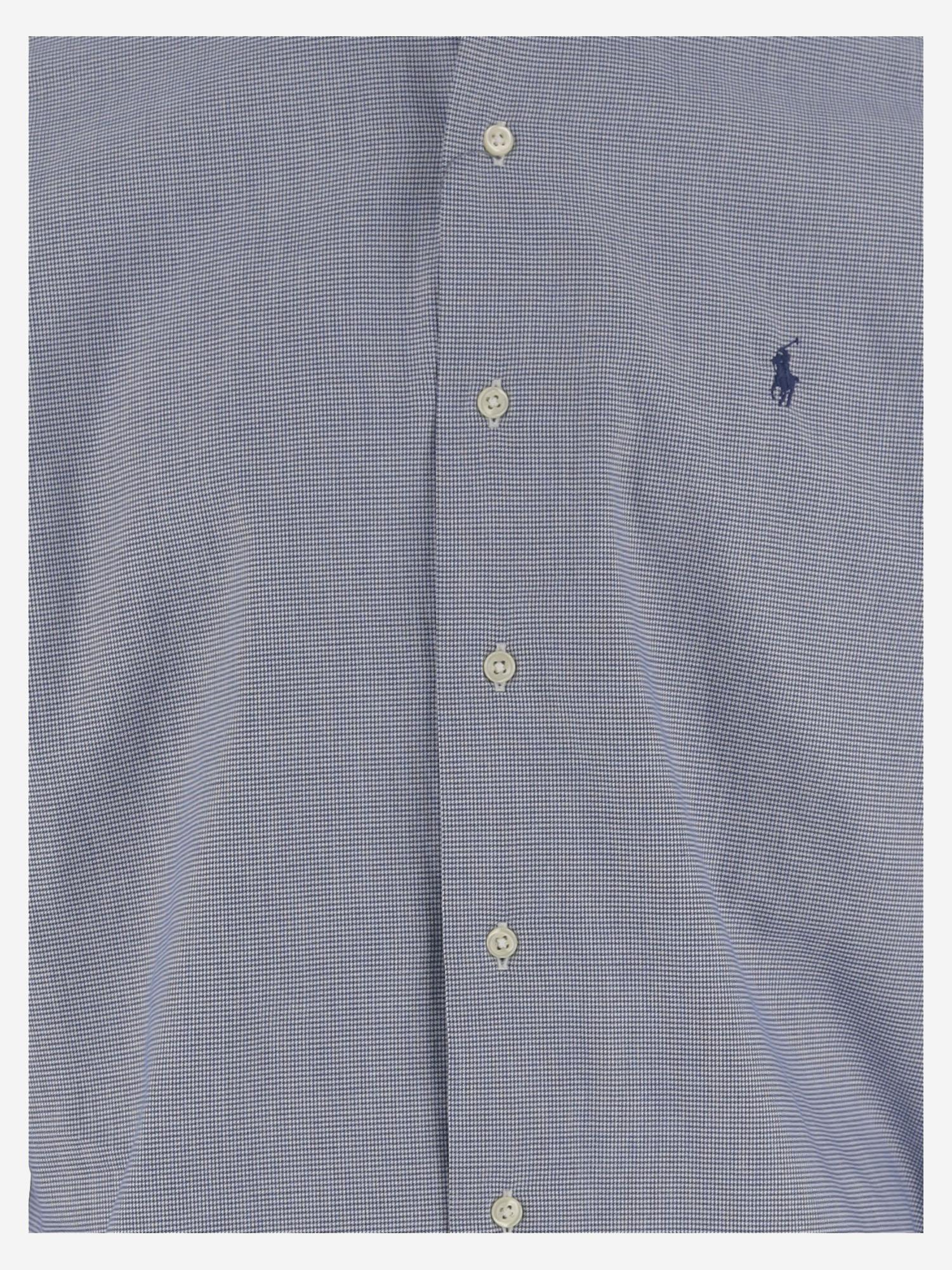 CAMICIA IN COTONE CON LOGO 710P00522 003 POLO RALPH LAUREN