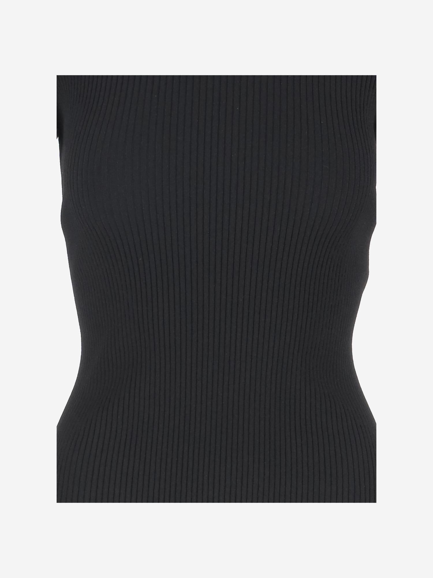 Pullover Dolcevita in misto viscosa 828347 T52301000 BALENCIAGA