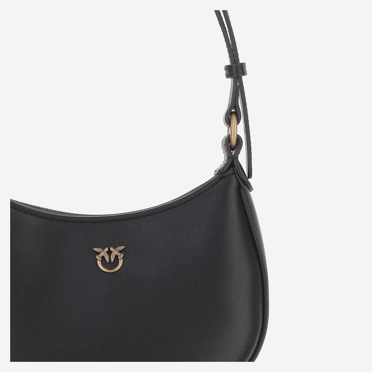 BORSA A SPALLA BABY HALF MOON IN PELLE 103538 A0F1Z99Q PINKO
