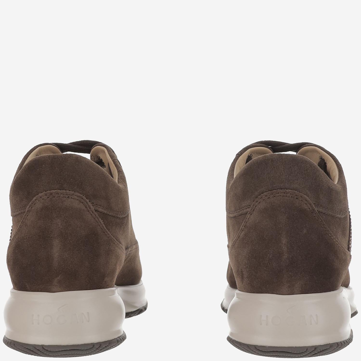 SNEAKERS INTERACTIVE IN PELLE SCAMOSCIATA HXW00N02011UH6 0UU0 HOGAN