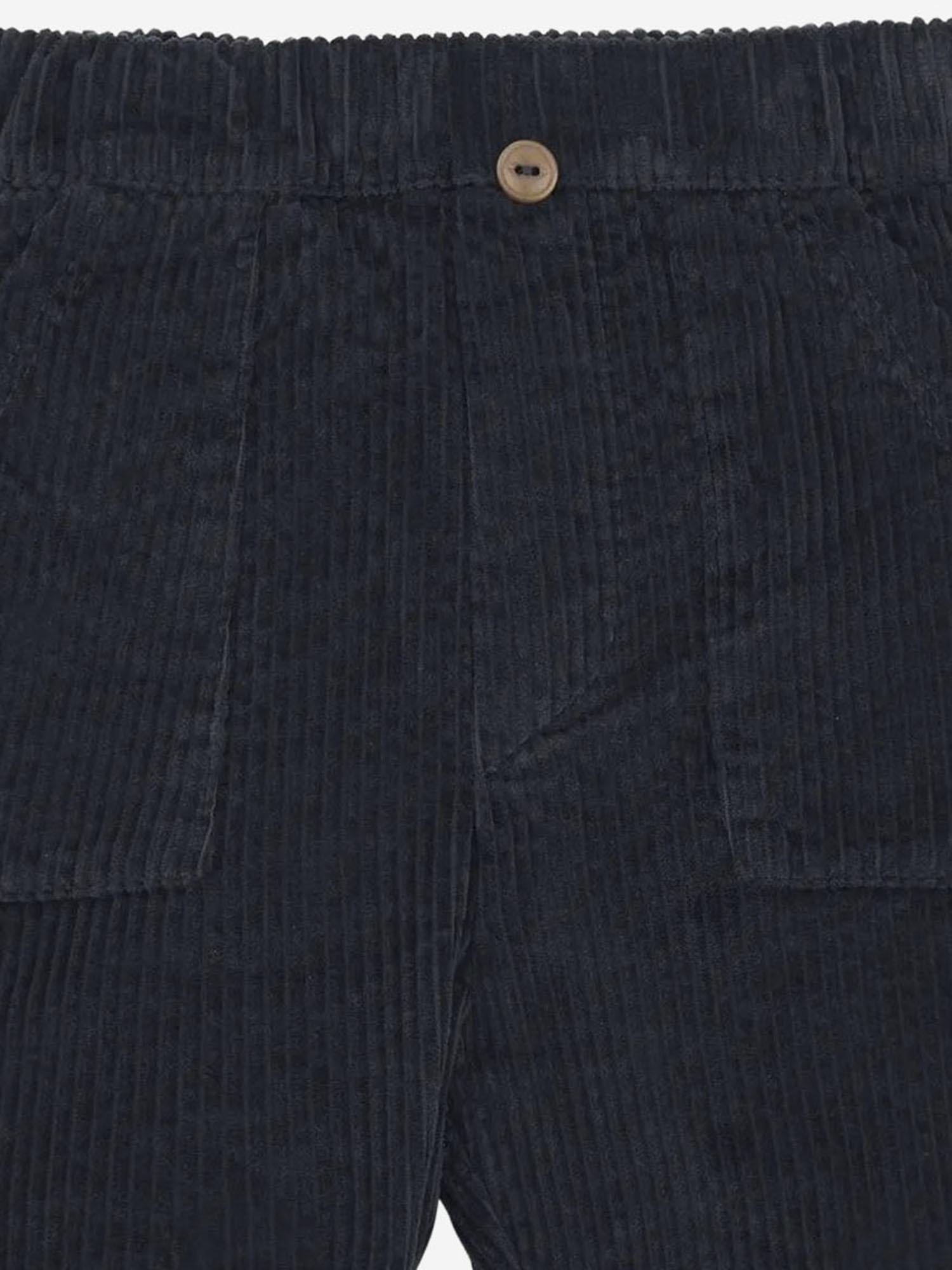 Pantaloni Louis in velluto di cotone 25W149 DARKBLUE 1+ IN THE FAMILY KIDS