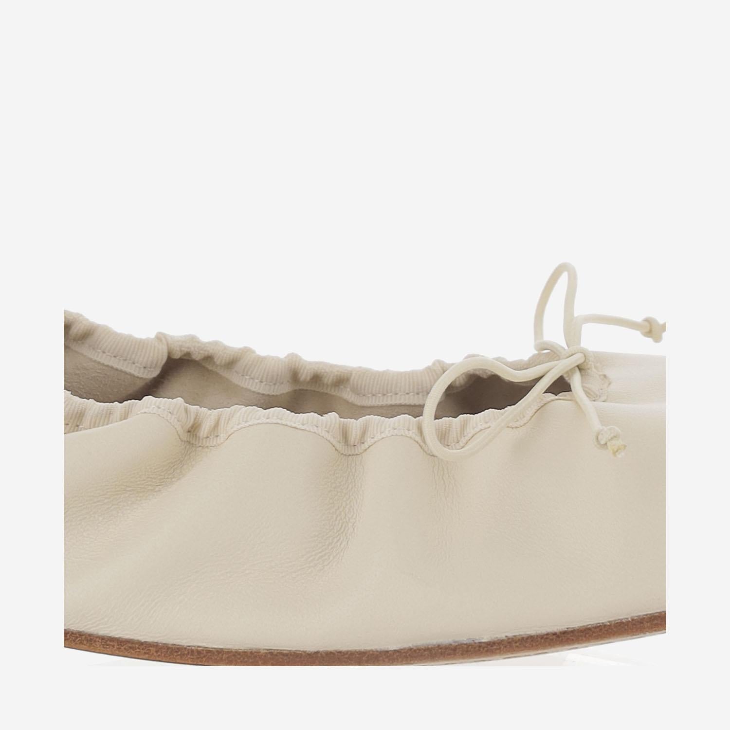 BALLERINE IN PELLE F1637N66 SAT THE ROW