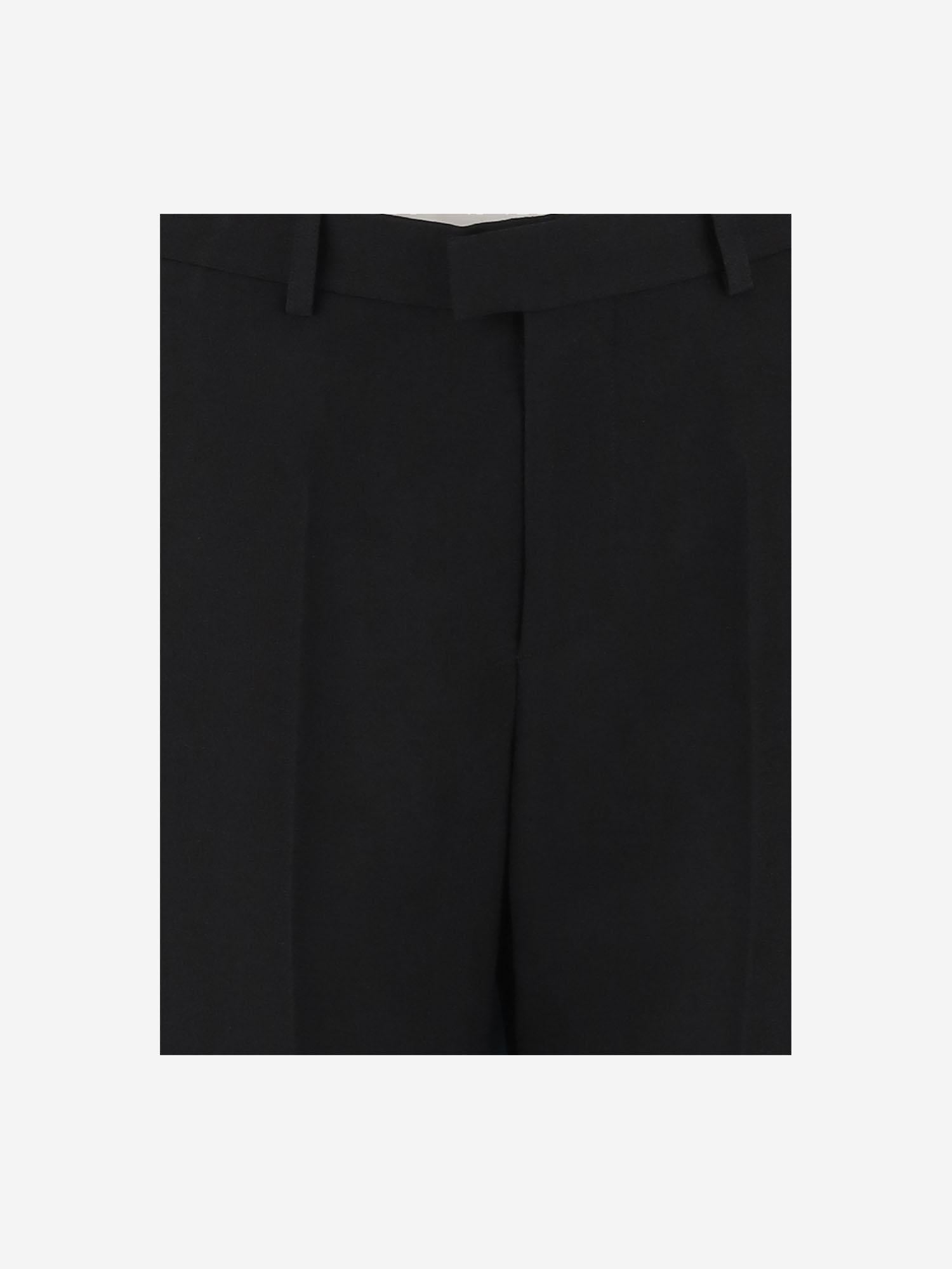 PANTALONI FLARED IN VISCOSA 843495 TSO171000 BALENCIAGA