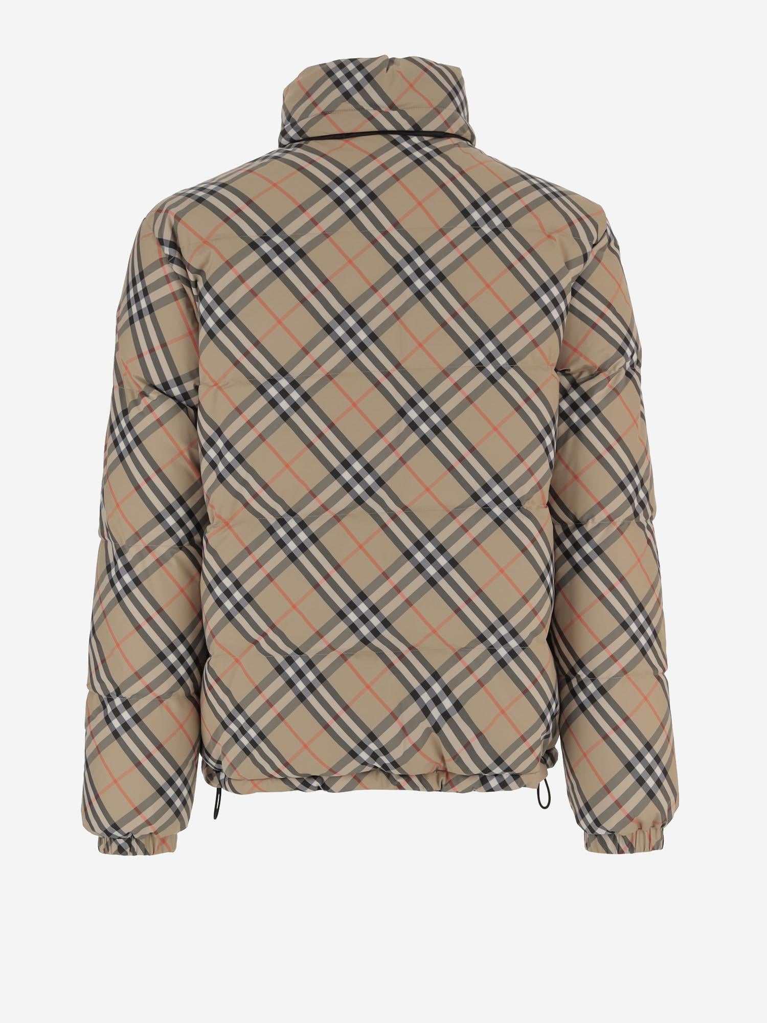 GIUBBOTTO REVERSIBILE ON MOTIVO CHECK 8110189 SANDIPCHECK BURBERRY