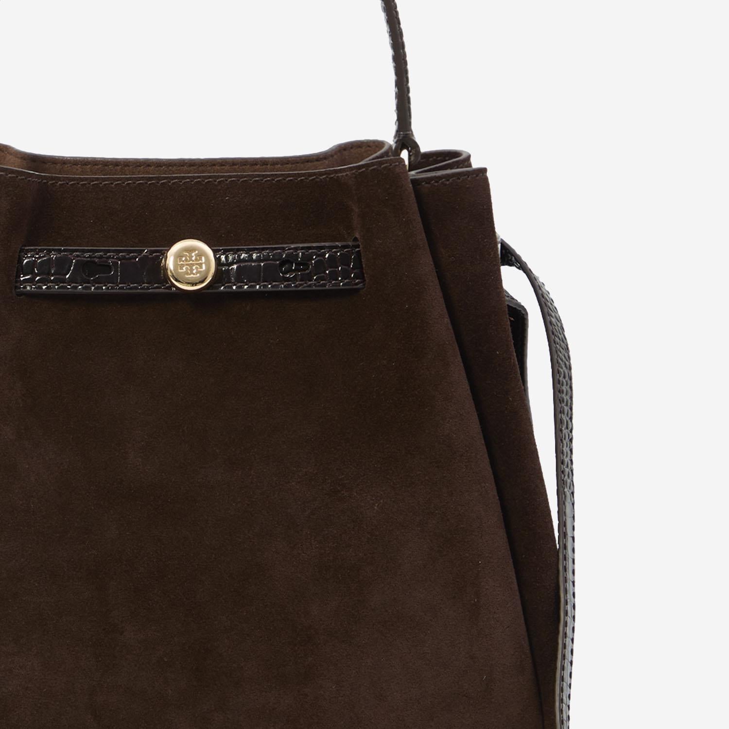 BORSA A SECCHIELLO ROMY IN SUEDE 169275 200 TORY BURCH