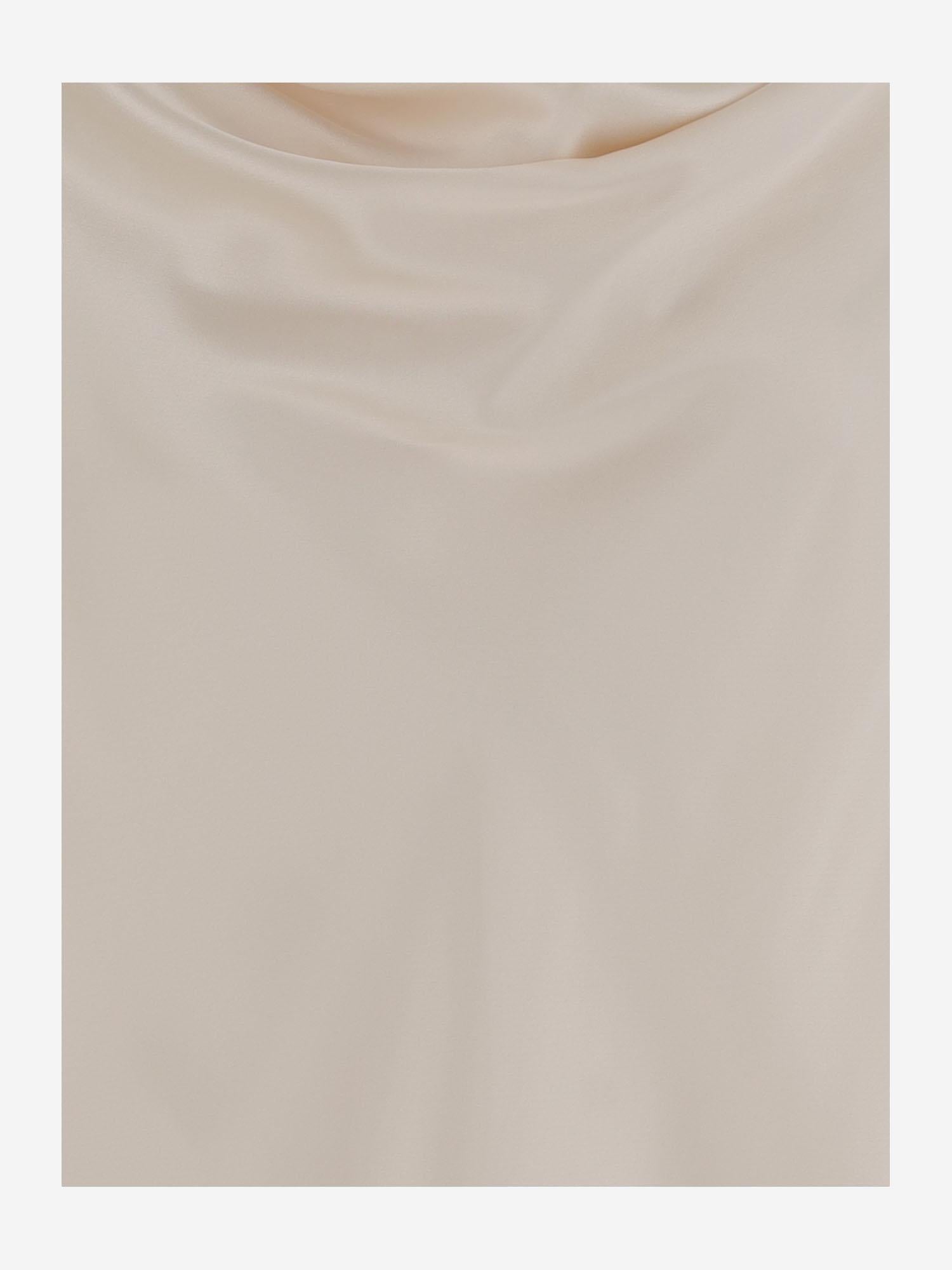 TOP DRAPPEGGIATO IN SETA E VISCOSA S25405 0102 SASUPHI