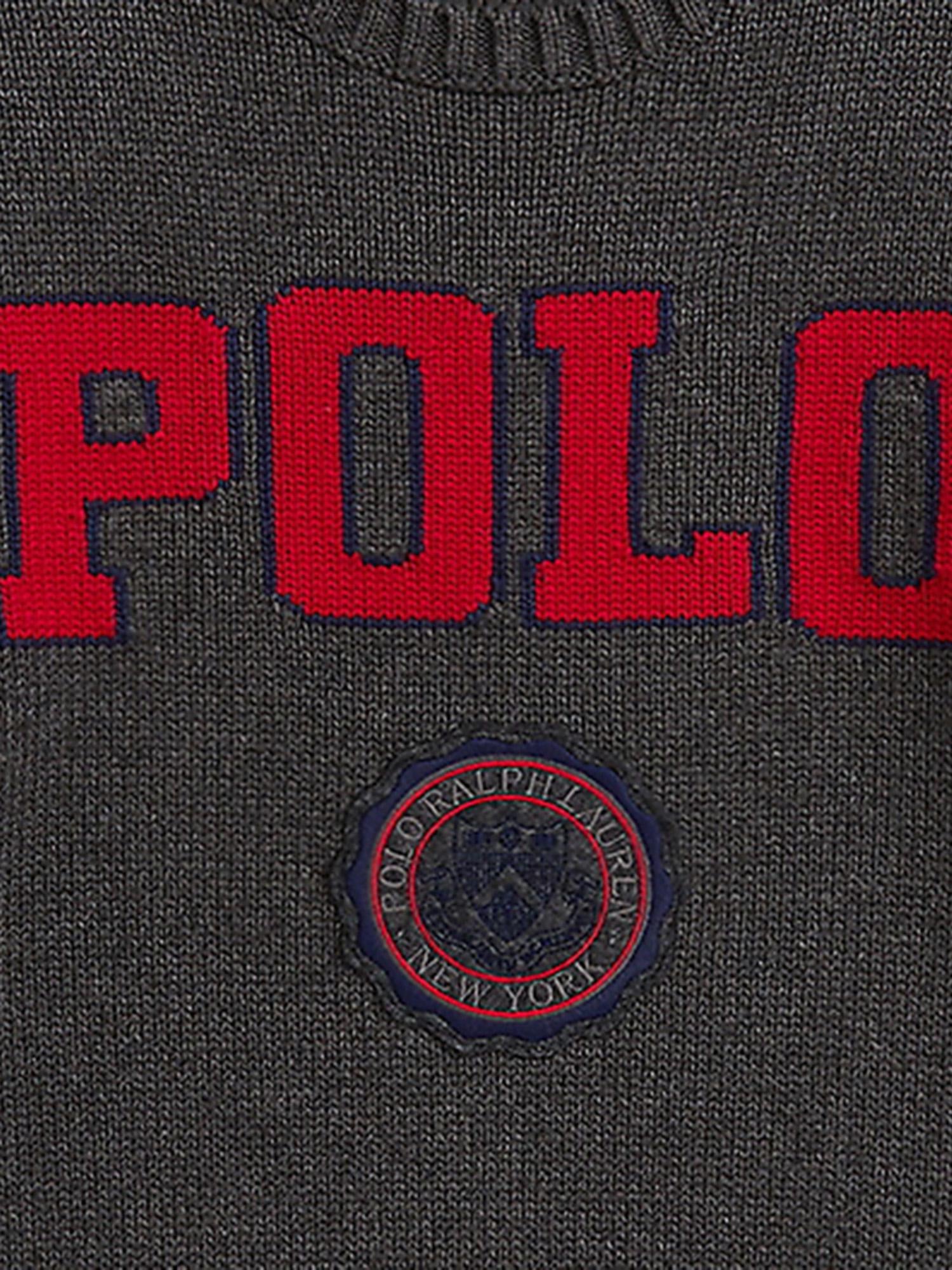 MAGLIA IN COTONE CON LOGO 313978878 001 POLO RALPH LAUREN KIDS