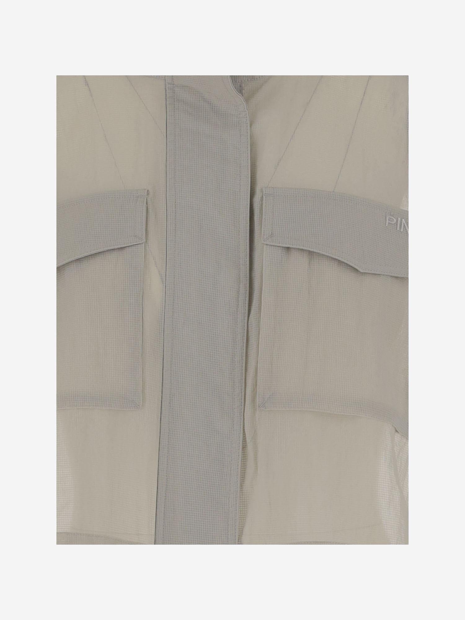GILETO COROTO IN NYLON 104852 A2EKI12 PINKO