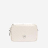BORSA A TRACOLLA IN PELLE CHEVRON 104336 A2JCZ14E PINKO