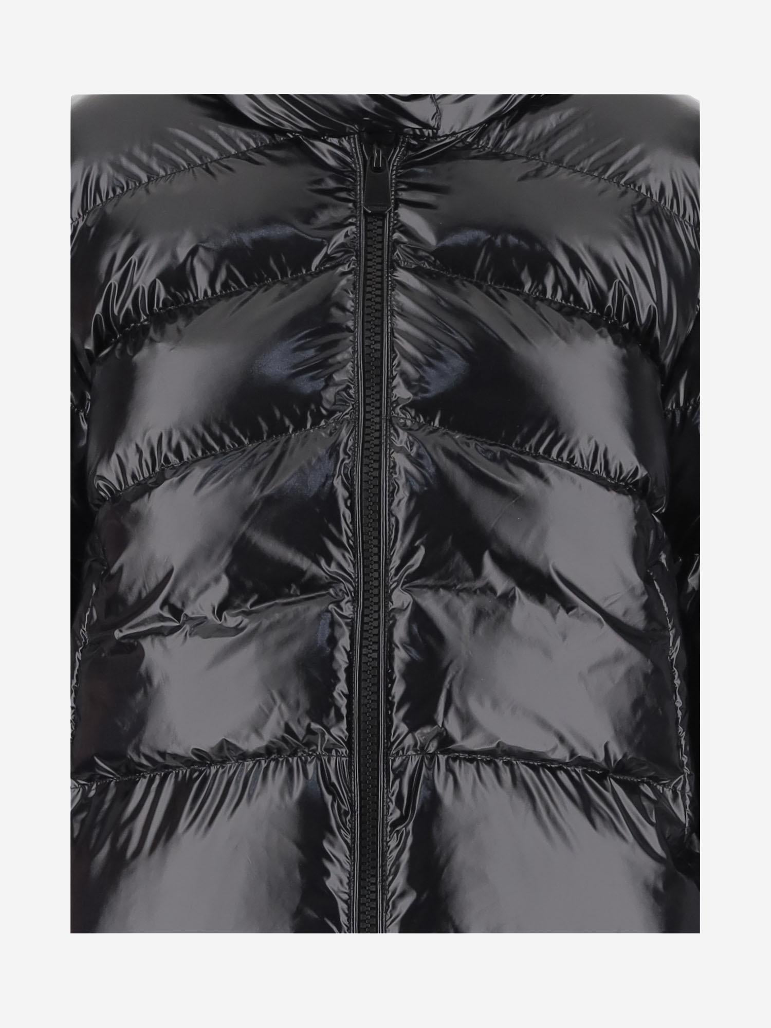PIUMINO IMBOTTITO IN NYLON LUCIDA 101598 A2P7Z99 PINKO