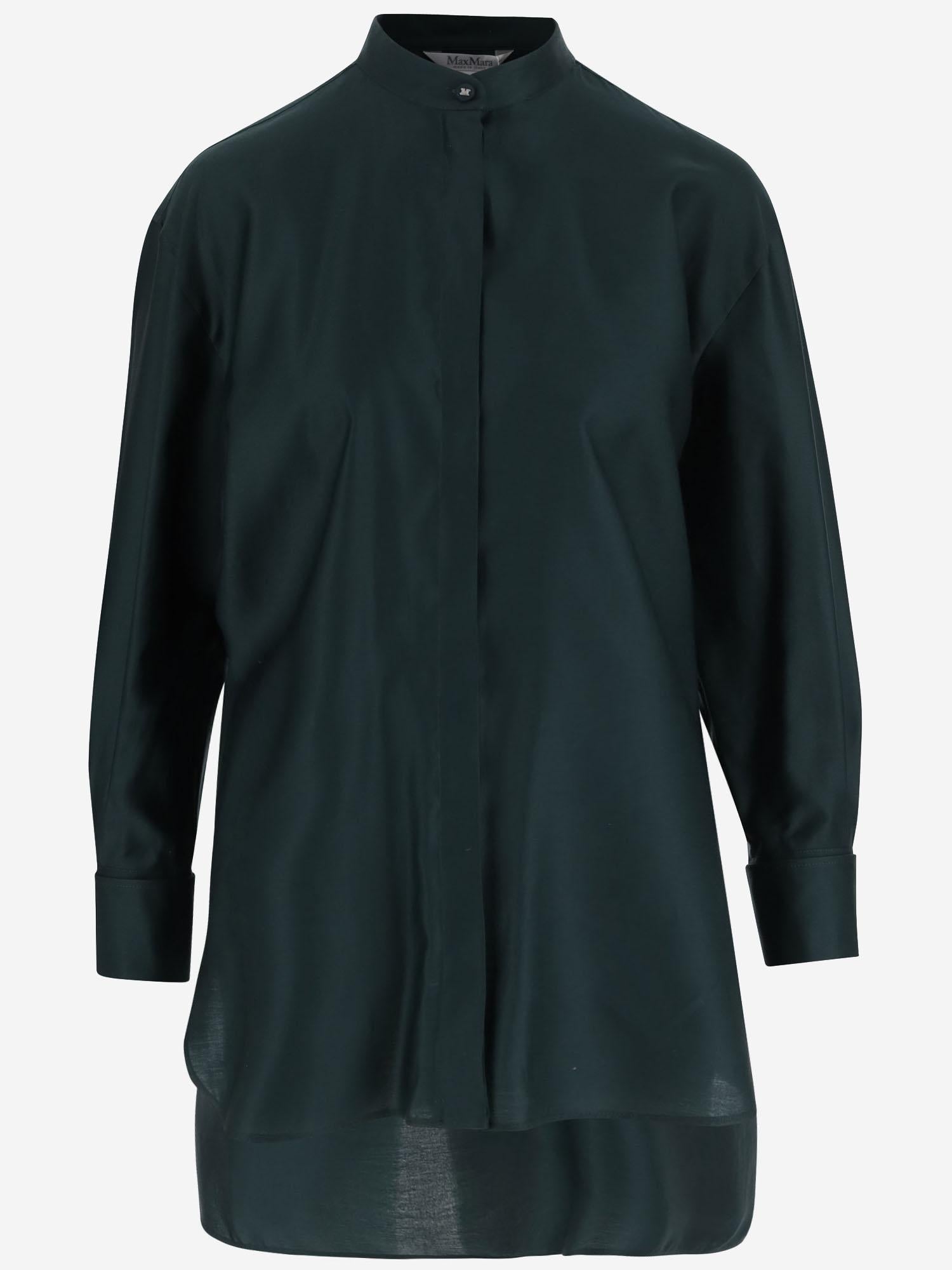 CAMICIA OVER IN RASO DI COTONE ANTA 007 MAX MARA