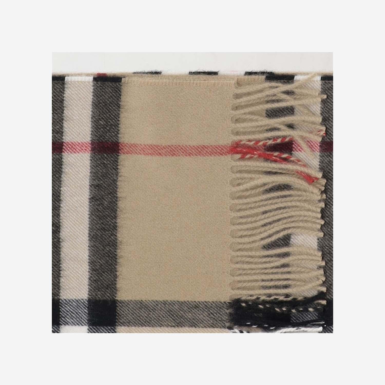 SCIARPA IN CASHMERE CHECK 8076576 ARCHIVEBEIGE BURBERRY