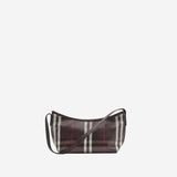 BORSA A TRACOLLA HIGHLANDS MINI 8114728 MAHOGANY BURBERRY
