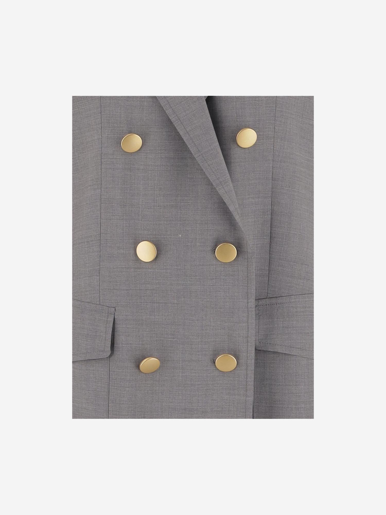 CAPPOTTO DOPPIOPETTO SMANICATO CHANNAH 060070G5095 TAGLIATORE