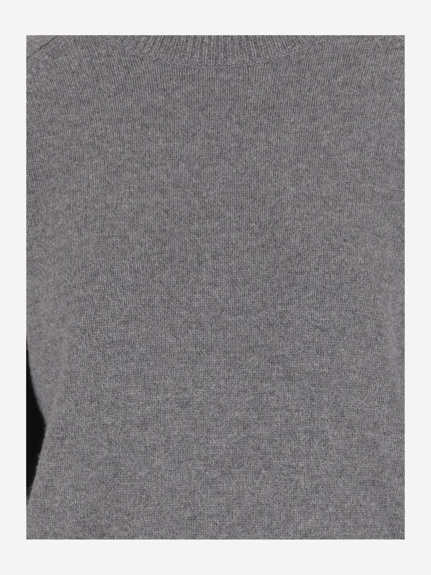 MAGLIONE IN CASHMERE 6251K2125402 CONCRETE CARVEN