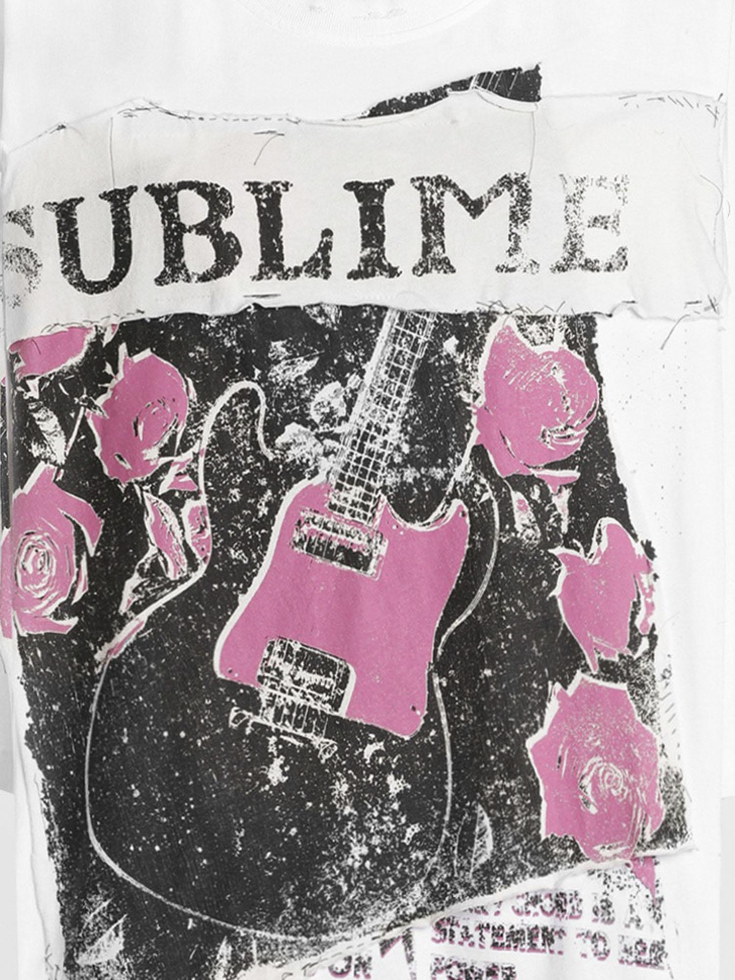 T-SHIRT IN COTONE CON STAMPA F8V94T GDDICS9000 DOLCE & GABBANA
