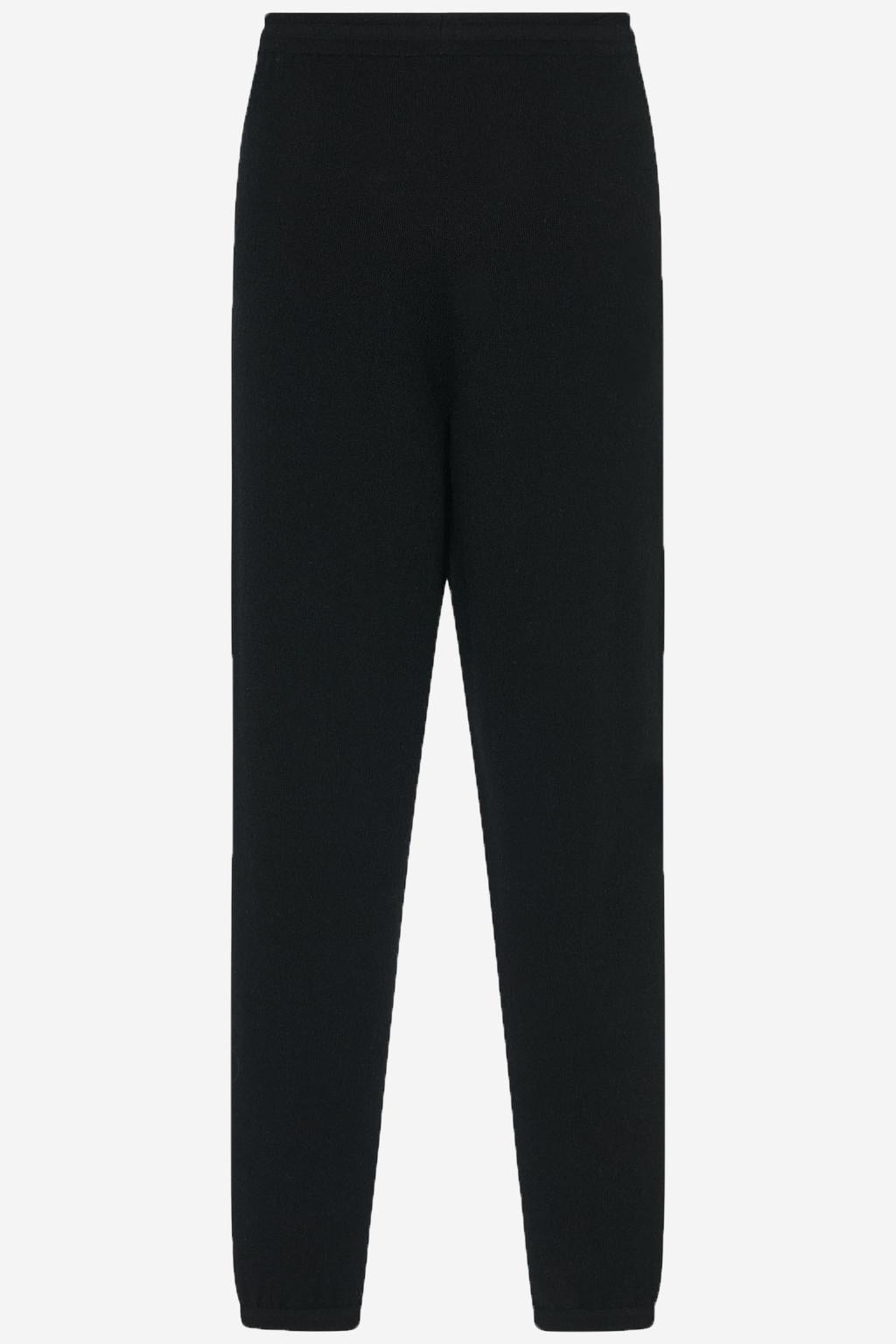 PANTALONI LIPPET IN CASHMERE 10042Y556 BLK THE ROW
