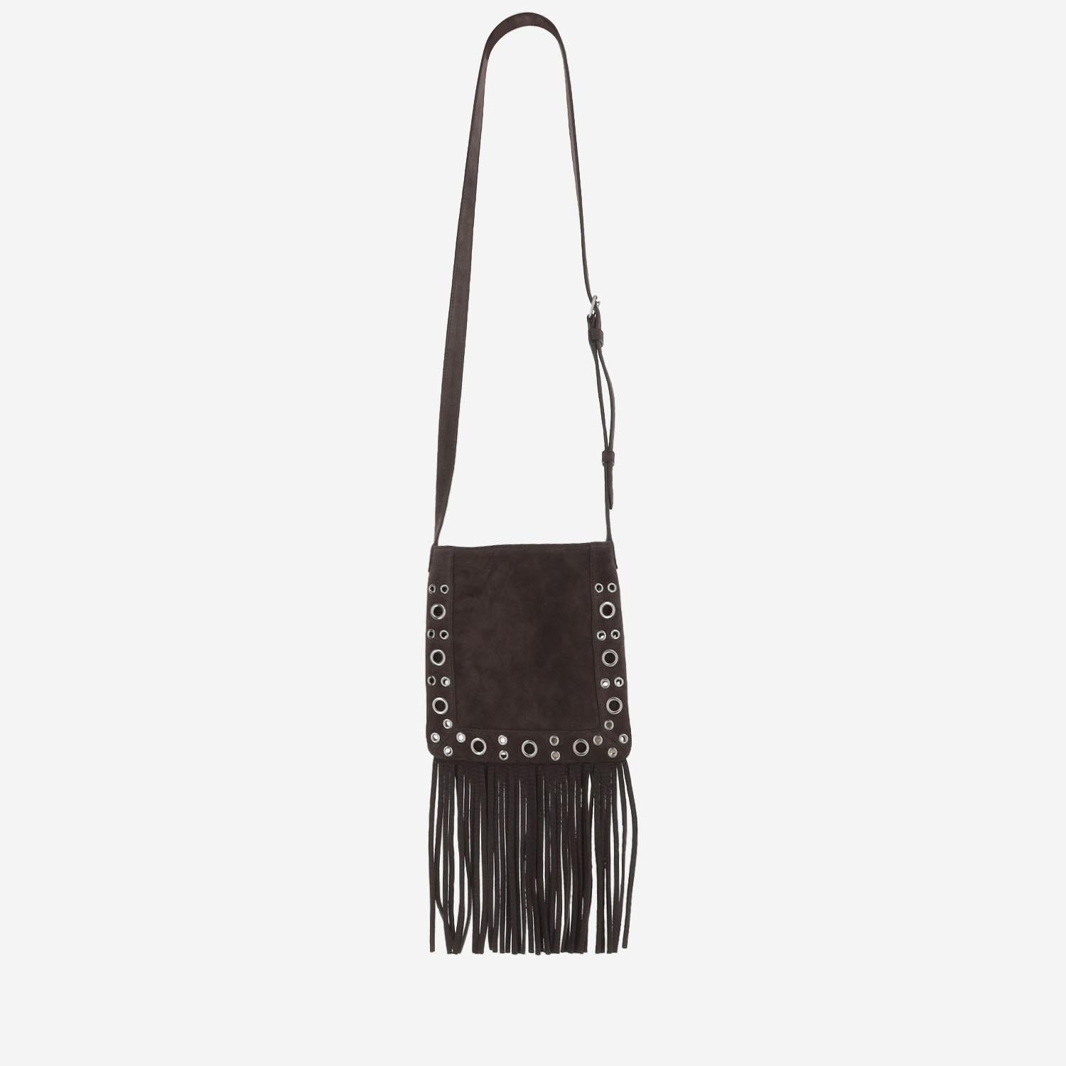 MINI BORSA A SPALLA VALENTINO GARAVANI NELLCÔTE RICAMATA CON FRANGE 7W2B0R34 TAARCB VALENTINO GARAVANI