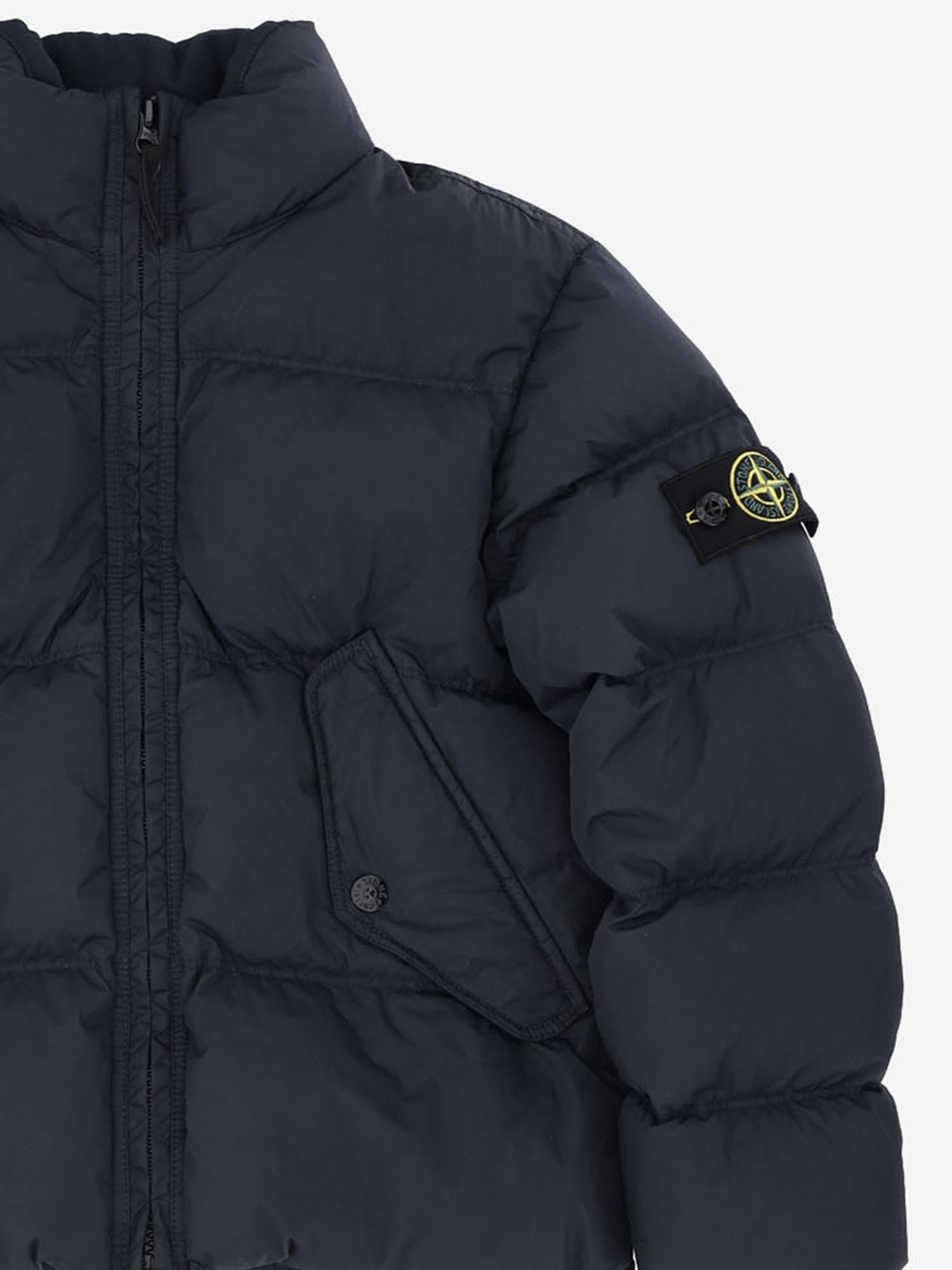 PIUMINO IMBOTTITO IN NYLON 4100005 S0A23V0020 STONE ISLAND KIDS