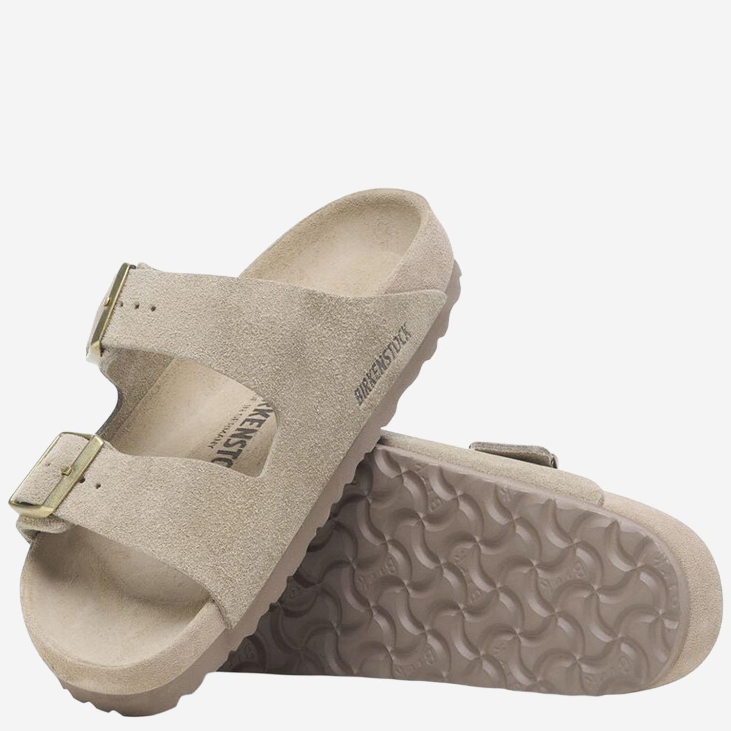 SANDALI ARIZONA IN SUEDE 1018443 TAUPE BIRKENSTOCK