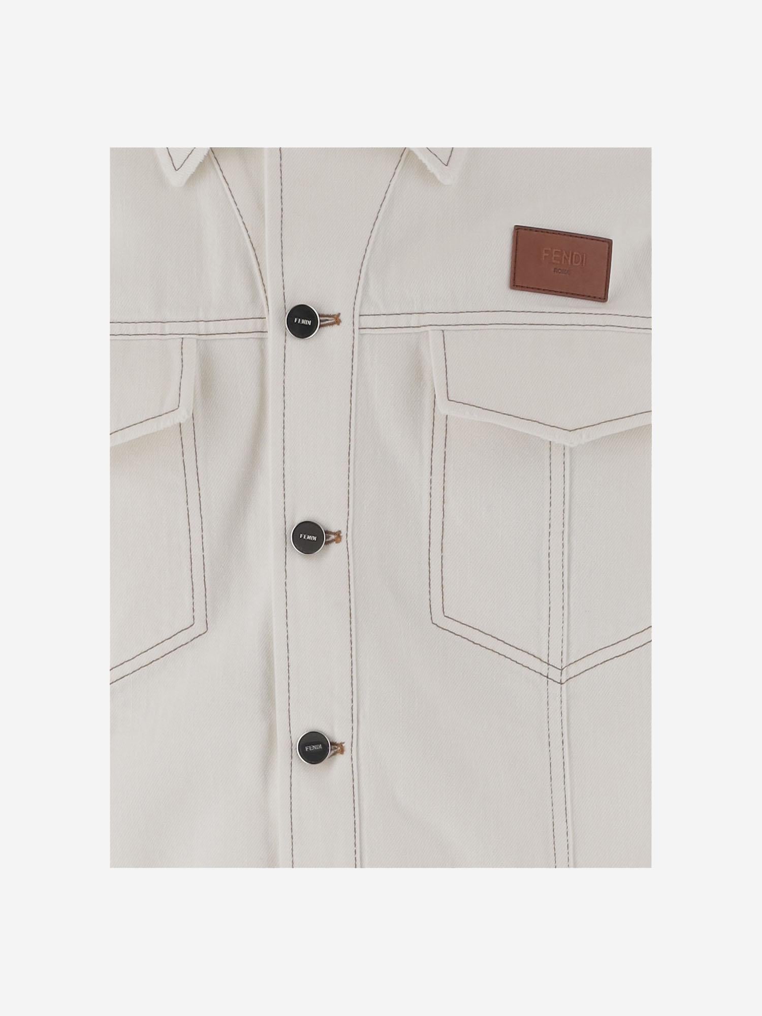 GIACCA JEANS IN COTONE FW0428 AUWZF0WC4 FENDI