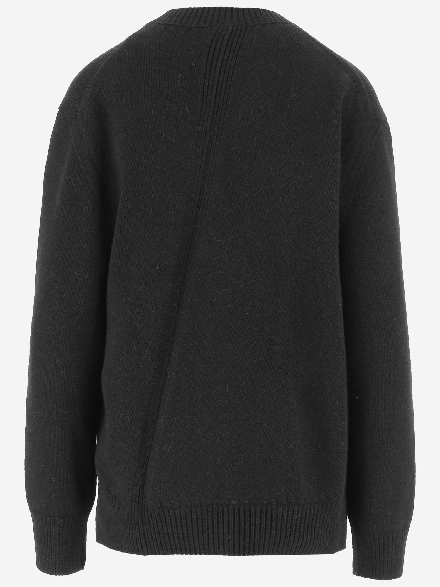 MAGLIONE ASIMMETRICO IN MISTO LANA J02GP0222 J14798001 JIL SANDER