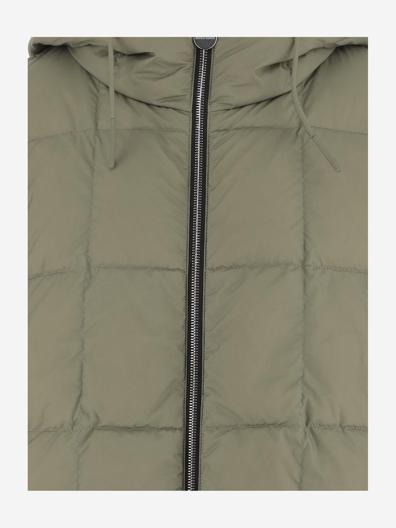 GILET COZY ARCO IN NYLON COZY ARCO VEST MICROOLIVEGREEN IENKI IENKI