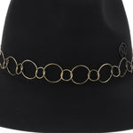FEDORA HENRIETTA IN FELTRO 1002091001 BLACK MAISON MICHEL 