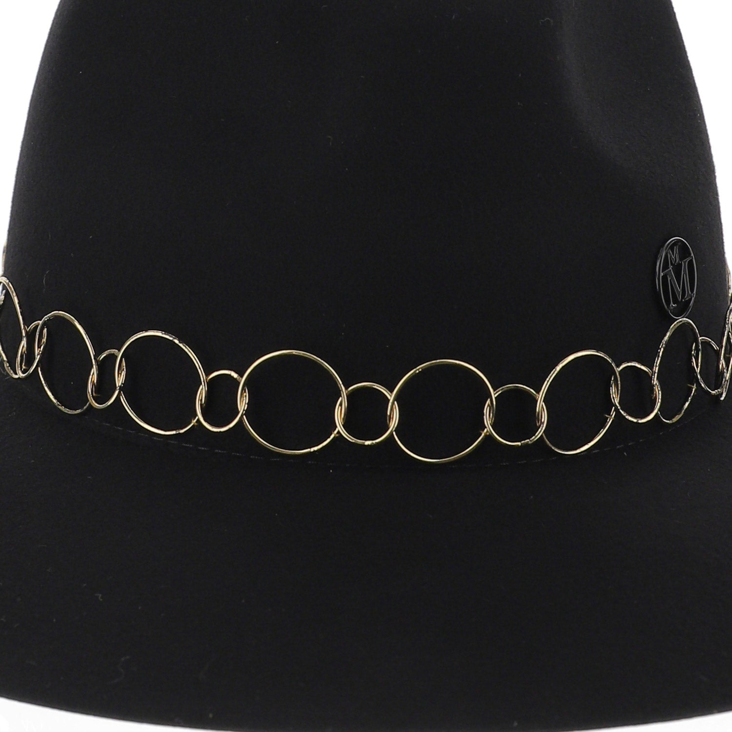 FEDORA HENRIETTA IN FELTRO 1002091001 BLACK MAISON MICHEL 