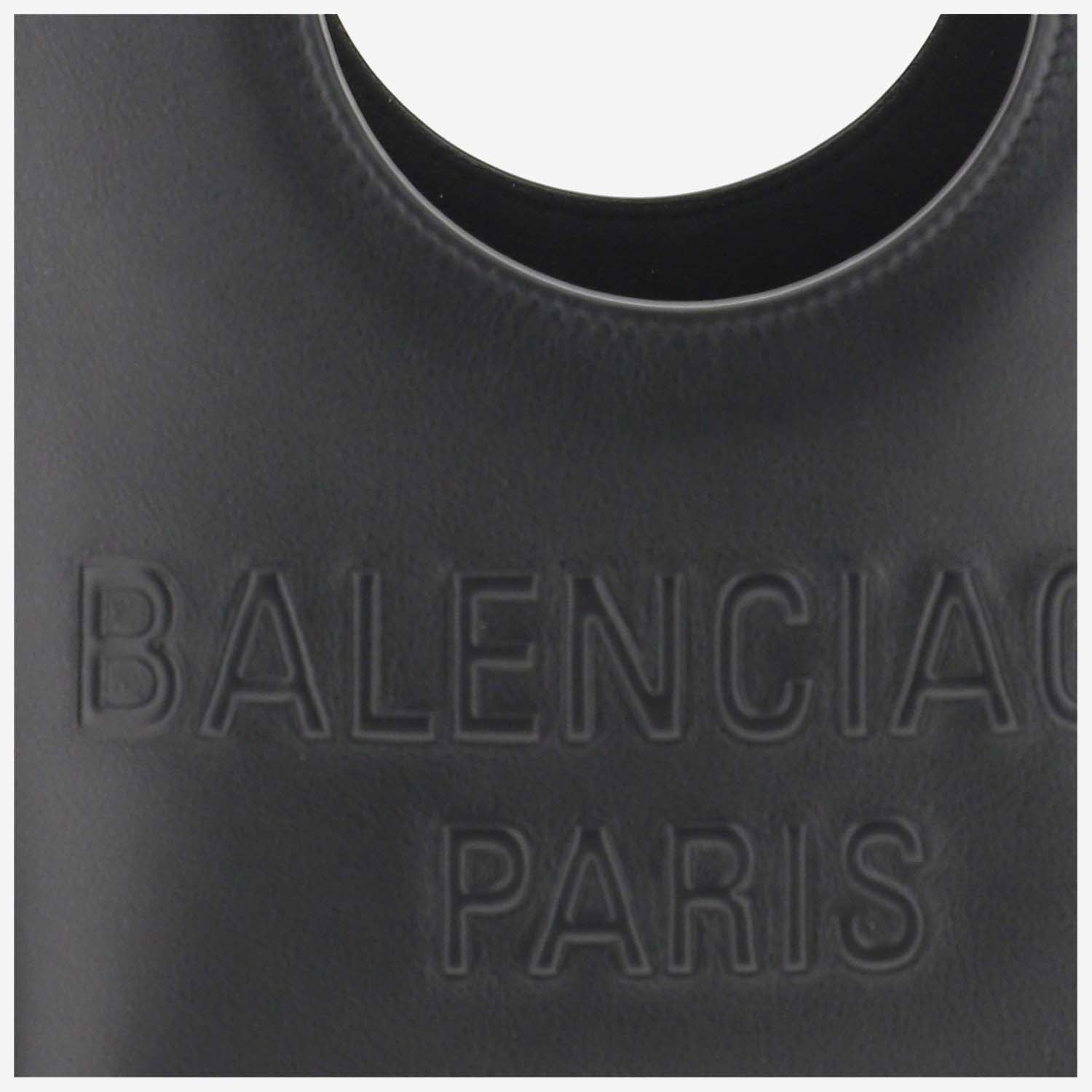 BORSA TOTE MARY KATE XS IN PELLE 747036 2AAID1000 BALENCIAGA 