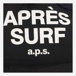 ZAINO IN TESSUTO TECNICO CON LOGO BACKPACK MILANO BLACK APRES SURF 