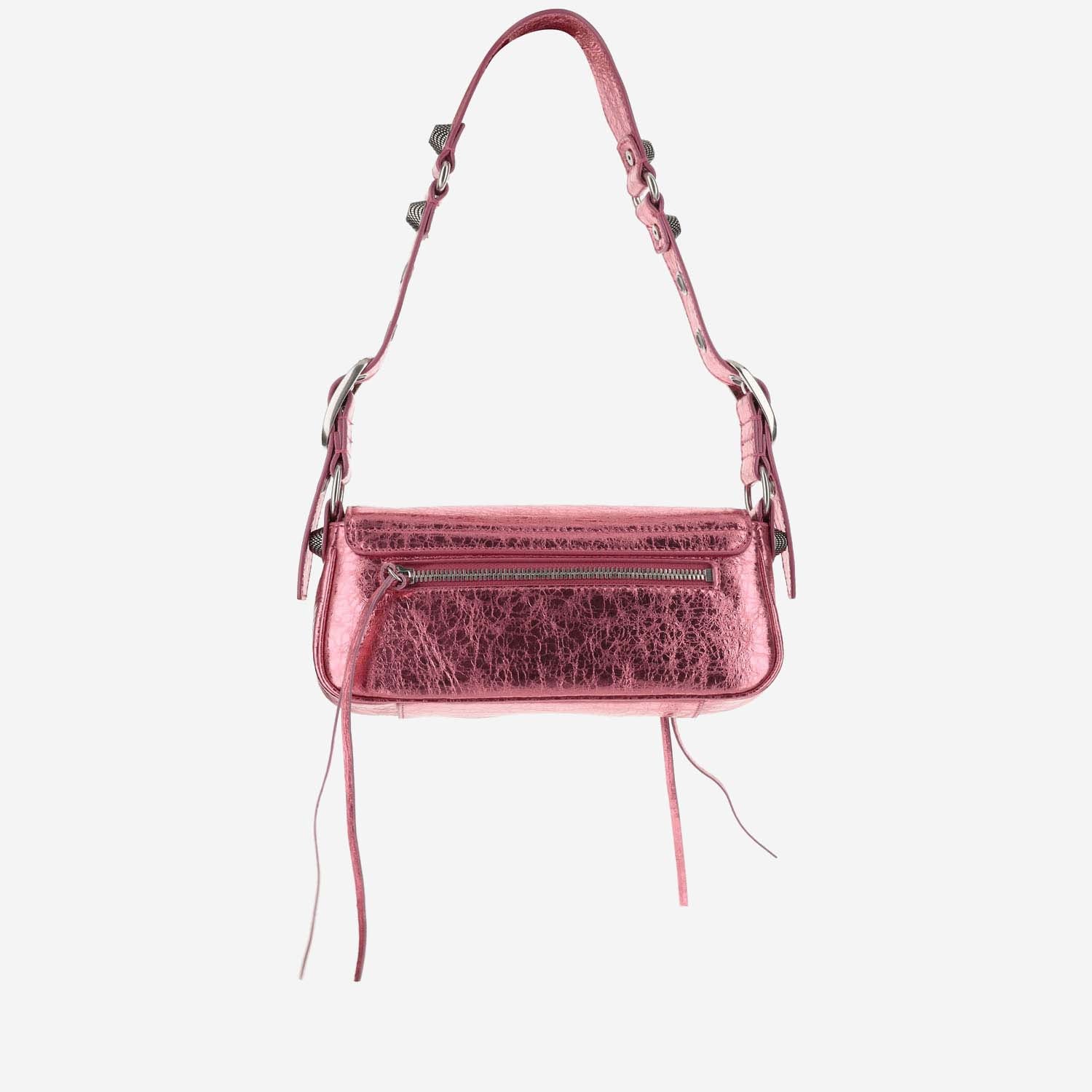 BORSA A SPALLA LE CAGOLE XS IN PELLE 771670 2AA0L5528 BALENCIAGA 