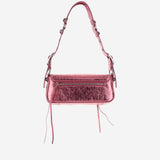 BORSA A SPALLA LE CAGOLE XS IN PELLE 771670 2AA0L5528 BALENCIAGA 