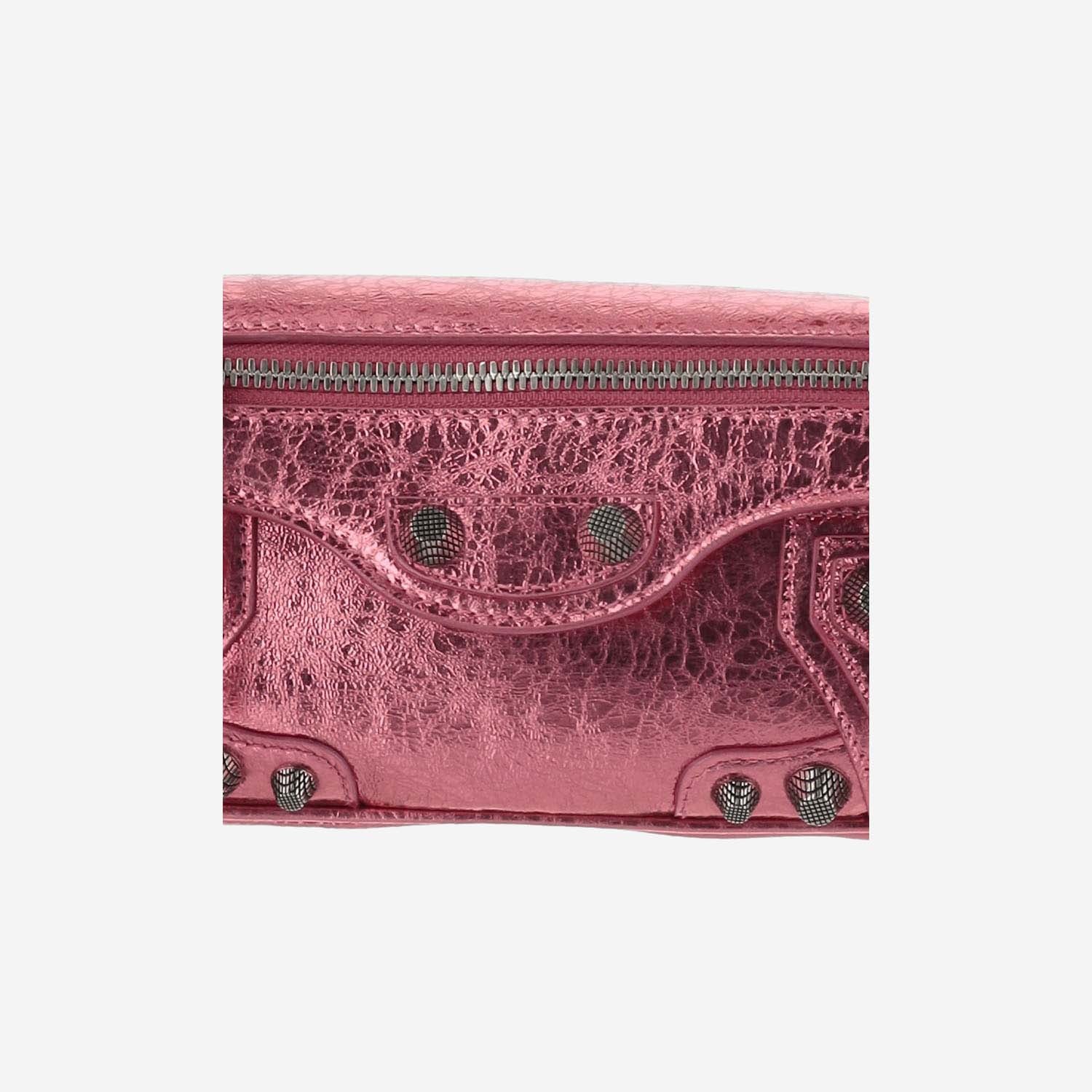 BORSA A SPALLA LE CAGOLE XS IN PELLE 771670 2AA0L5528 BALENCIAGA 