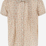 CAMICIA IN COTONE CON MOTIVO FLOREALE S04GSHW00004 560A BONPOINT KIDS 