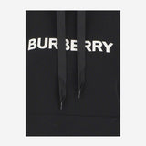 FELPA IN COTONE CON LOGO 8054386 BLACK BURBERRY 