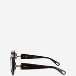 OCCHIALI DA SOLE TARTARUGATI CON LOGO CH0236S 002 CHLOE 