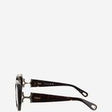 OCCHIALI DA SOLE TARTARUGATI CON LOGO CH0236S 002 CHLOE 