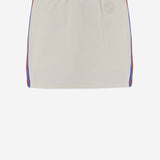 MINIGONNA IN JERSEY DI COTONE CON DETTAGLIO WEB 773725 XJF8W9088 GUCCI 