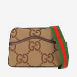 BORSA A TRACOLLA CON MOTIVO JUMBO GG 675891 UKMDG2570 GUCCI 
