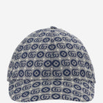 CAPPELLO IN TELA CON GG GEOMETRICO 481774 3HAQA4268 GUCCI KIDS 