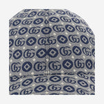 CAPPELLO IN TELA CON GG GEOMETRICO 481774 3HAQA4268 GUCCI KIDS 
