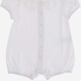TUTINA IN COTONE STRETCH P24TO269MF032 0101 IL GUFO KIDS 